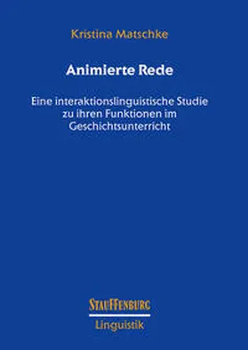 Matschke |  Animierte Rede | Buch |  Sack Fachmedien
