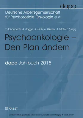 Schopperth / Rogge / Hirth |  Psychoonkologie – Den Plan ändern | eBook | Sack Fachmedien