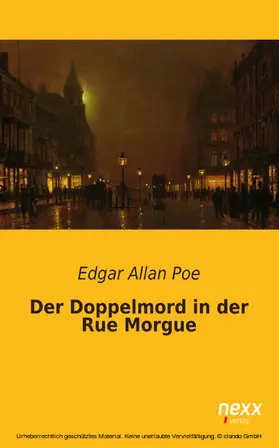 Poe |  Der Doppelmord in der Rue Morgue | eBook | Sack Fachmedien