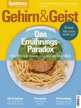  Gehirn&Geist 5/2018 Das Ernährungs-Paradox | eBook | Sack Fachmedien