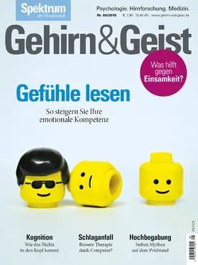  Gehirn&Geist 8/2018 Gefühle lesen | eBook | Sack Fachmedien