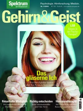  Gehirn&Geist 11/2018 Das gläserne Ich | eBook | Sack Fachmedien