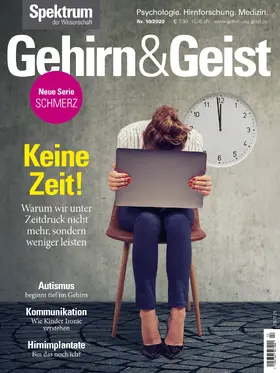  Gehirn&Geist 10/2020 Keine Zeit! | eBook | Sack Fachmedien