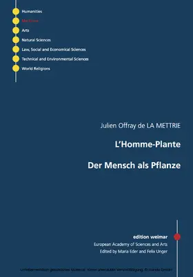 Offray de la Mettrie / Eder |  L'Homme-Plante - Der Mensch als Pflanze | eBook | Sack Fachmedien