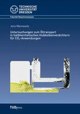 Mannewitz |  Untersuchungen zum Öltransport in halbhermetischen Hubkolbenverdichtern für CO2-Anwendungen | Buch |  Sack Fachmedien