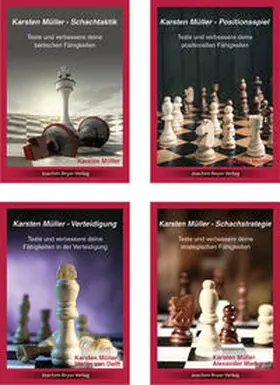 Müller / Markgraf / van Delft |  Karsten Müller - 4er Bundle (Schach) | Buch |  Sack Fachmedien
