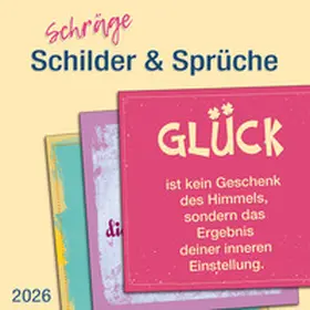  Planer mit Sprüchen 2026 | Sonstiges |  Sack Fachmedien