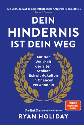 Holiday |  Dein Hindernis ist Dein Weg | Buch |  Sack Fachmedien