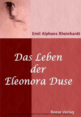 Rheinhardt |  Das Leben der Eleonora Duse | eBook | Sack Fachmedien