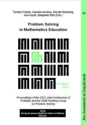 Fritzlar / Assmus / Kuzle |  Problem Solving in Mathematics Education | Buch |  Sack Fachmedien