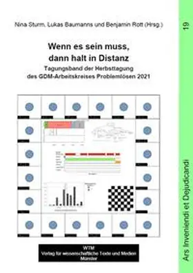 Sturm / Rott / Baumanns |  Wenn es sein muss, dann halt in Distanz | Buch |  Sack Fachmedien