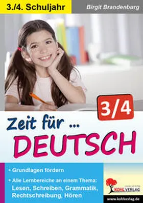 Brandenburg |  Zeit für Deutsch / Klasse 3-4 | Buch |  Sack Fachmedien
