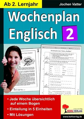 Vatter | Wochenplan Englisch 2 | E-Book | www2.sack.de