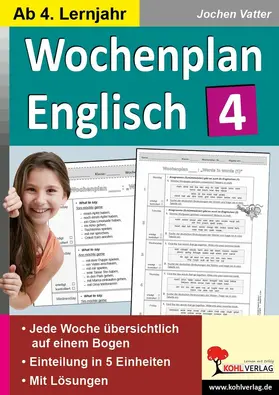Vatter |  Wochenplan Englisch 4 | eBook | Sack Fachmedien
