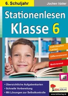 Vatter |  Stationenlesen Klasse 6 | eBook | Sack Fachmedien