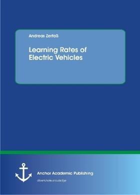 Zerfaß | Learning Rates of Electric Vehicles | Buch | 978-3-96067-177-0 | www2.sack.de