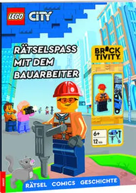  LEGO® City - Rätselspaß mit dem Bauarbeiter | Buch |  Sack Fachmedien