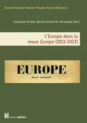 Bridet / Hertrampf |  L'Europe dans la revue Europe (1923-2023) | eBook | Sack Fachmedien