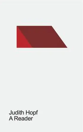 Gritz |  Judith Hopf. A Reader | Buch |  Sack Fachmedien