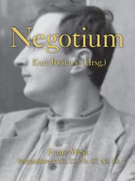 Ryslavy |  Negotium. Franz West 21,7 x Verkaufswerke Nr. 23, Nr. 47, Nr. 48 | Buch |  Sack Fachmedien