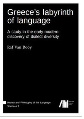 van Rooy |  Greece's labyrinth of language | Buch |  Sack Fachmedien