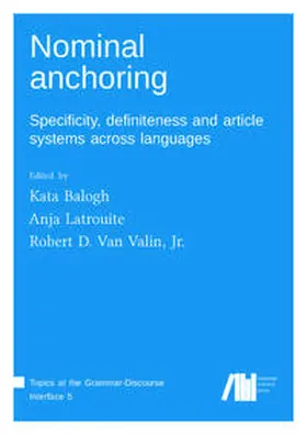 Balogh / Latrouite / Van Valin |  Nominal anchoring | Buch |  Sack Fachmedien