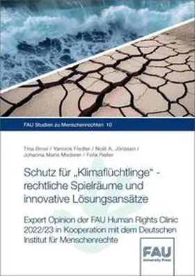 Brosi / Fiedler / Jörissen |  Schutz für „Klimaflüchtlinge“ – rechtliche Spielräume und innovative Lösungsansätze | Buch |  Sack Fachmedien