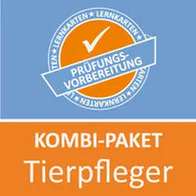 Huppert-Schirmer / Princoso GmbH / Rung-Kraus |  AzubiShop24.de Kombi-Paket Lernkarten Tierpfleger /in | Buch |  Sack Fachmedien