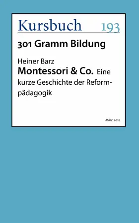 Barz |  Montessori & Co. | eBook | Sack Fachmedien