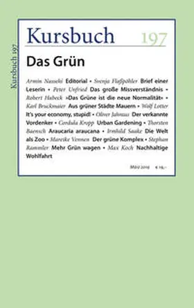 Nassehi / Felixberger | Kursbuch 197 | Buch | 978-3-96196-066-8 | sack.de