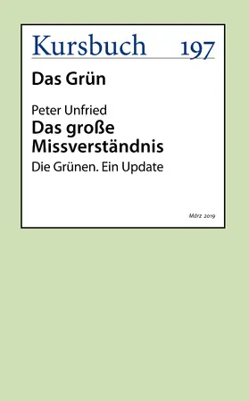 Unfried | Das große Missverständnis | E-Book | sack.de