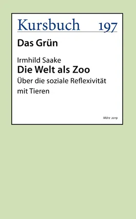 Saake | Die Welt als Zoo | E-Book | www2.sack.de