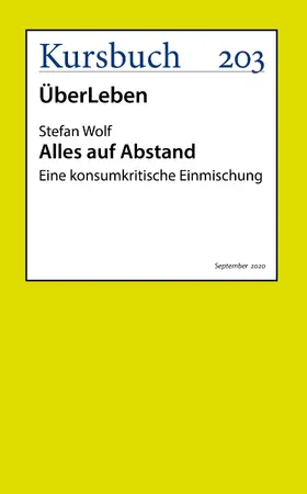 Wolf |  Alles auf Abstand | eBook | Sack Fachmedien