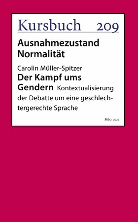 Müller-Spitzer |  Der Kampf ums Gendern | eBook | Sack Fachmedien