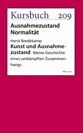 Bredekamp |  Kunst und Ausnahmezustand | eBook | Sack Fachmedien