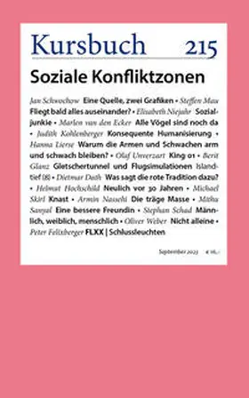 Nassehi / Felixberger / Anderl |  Kursbuch 215 | Buch |  Sack Fachmedien