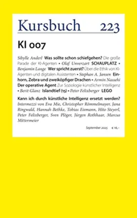 Nassehi / Felixberger / Anderl |  Kursbuch 223 | Buch |  Sack Fachmedien