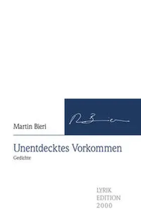 Bieri |  Unentdecktes Vorkommen | Buch |  Sack Fachmedien