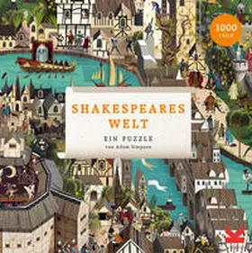 Simpson |  Shakespeares Welt. Puzzle 1000 Teile | Sonstiges |  Sack Fachmedien
