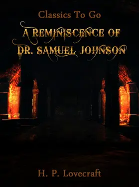 Lovecraft |  A Reminiscence of Dr. Samuel Johnson | eBook | Sack Fachmedien