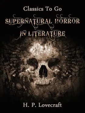 Lovecraft |  Supernatural Horror in Literature | eBook | Sack Fachmedien