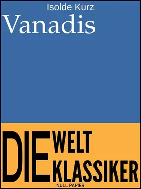 Kurz / Schulze | Vanadis | E-Book | www2.sack.de