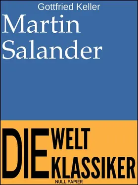 Keller / Schulze |  Martin Salander | eBook | Sack Fachmedien