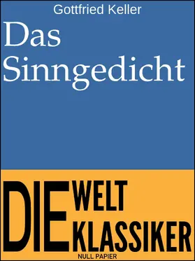 Keller / Schulze | Das Sinngedicht | E-Book | www2.sack.de