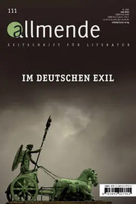 Schmidt-Bergmann / Literarische Gesellschaft, Karlsruhe |  Allmende 111 – Zeitschrift für Literatur | Buch |  Sack Fachmedien