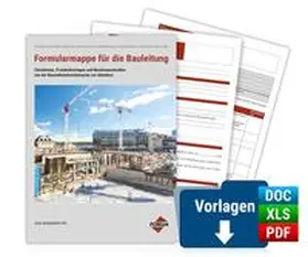  Formularmappe für die Bauleitung | Buch |  Sack Fachmedien