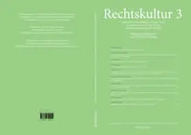 Sánchez Aranda / Czeguhn / Gschwend |  Rechtskultur 3 | Buch |  Sack Fachmedien