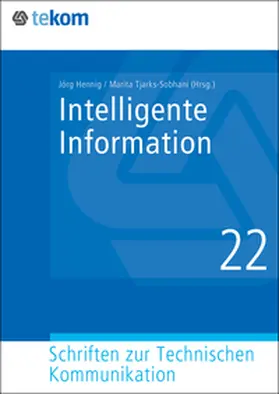 Hennig / Tjarks-Sobhani / Heuer-James |  Intelligente Information | Buch |  Sack Fachmedien