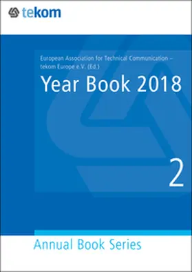 European Association for Technical Communication – tekom Europe e.V. / Block / Drenckhan |  Year Book 2018 | Buch |  Sack Fachmedien