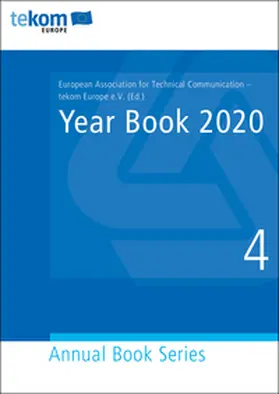 European Association for Technical Communication – tekom Europe e.V. / Krishnan / Mikhailov |  Year Book 2020 | Buch |  Sack Fachmedien